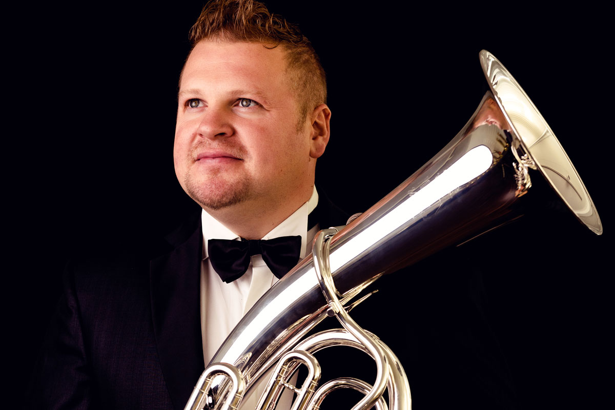 Alexander Wurz, Bariton, Tenorhorn Foto: Tobias Epp
