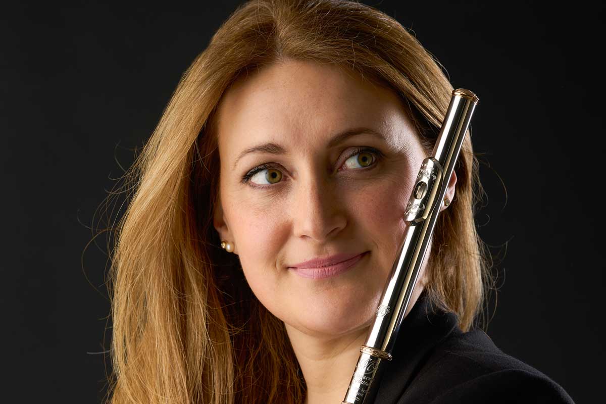 Alice Morzenti, Solo-Flötistin, Dozentin Querwind