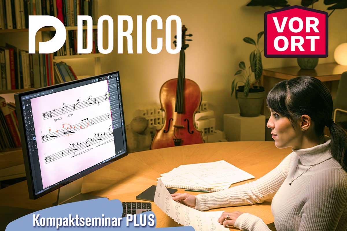 Dorico Intensiv Basiskurs. Foto: KI-generiert