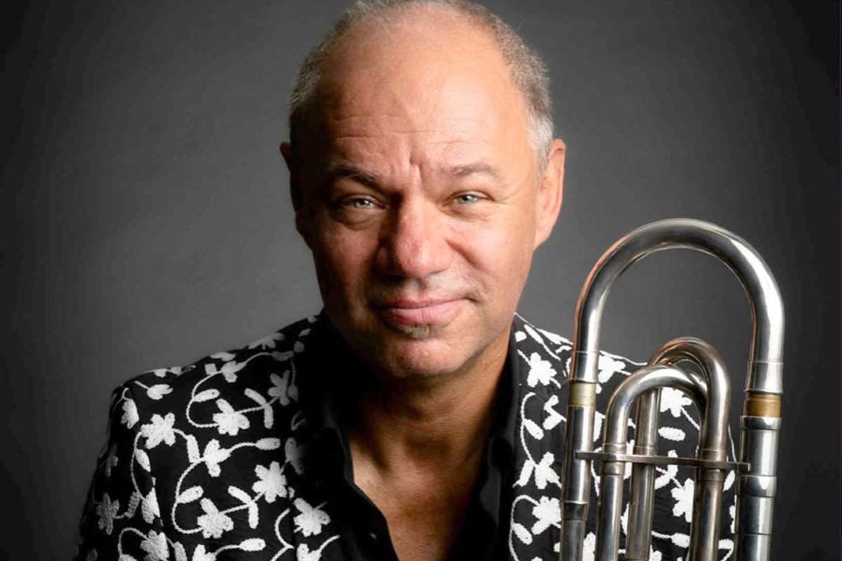 Gerhard Füßl, Posaunist bei Mnozil Brass. Foto: Oliver Kendler