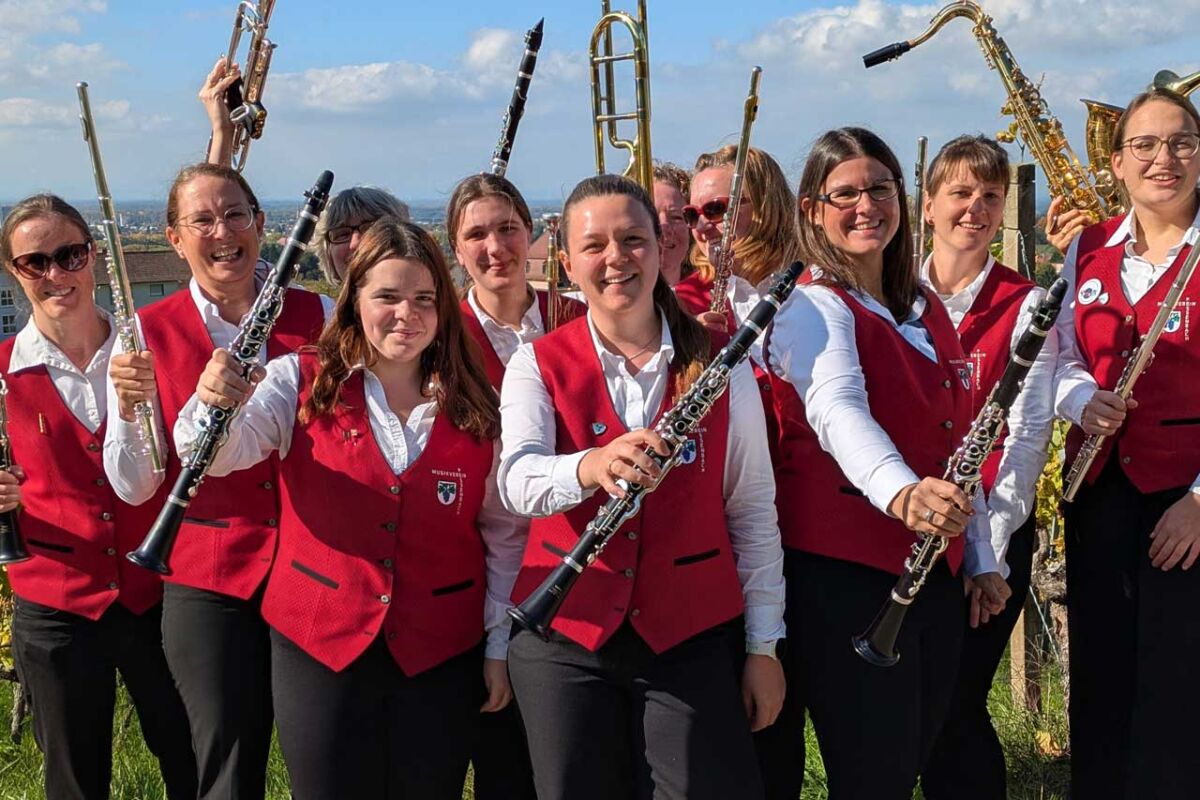 foto-ortenau-fessenbach-frauenpower Musikverein Fessenbach, Ortenau, Frauenpower, Frauen im Musikverein. Foto: Uli Litterst