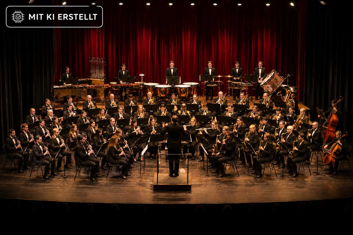foto-social-media-orchester-kennzeichnungspflichtiges-ki-bild KI-generiertes Bild, kennzeichnungspflichtig.